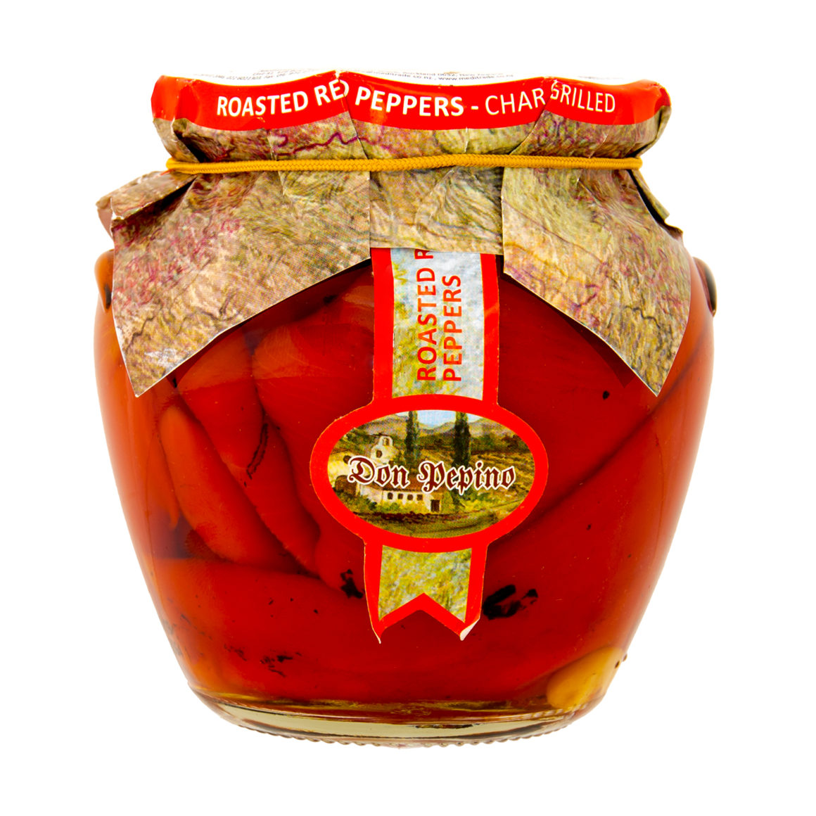 Don Pepino Roasted Red Peppers 550g - MG FOODS